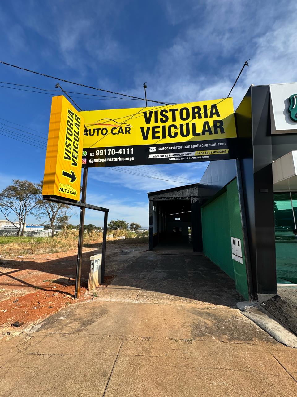 Fachada da unidade AutoCar — Av. Brasil Sul, Anápolis